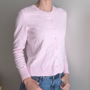 GAP Light Pink Women's Cardigan Sweater